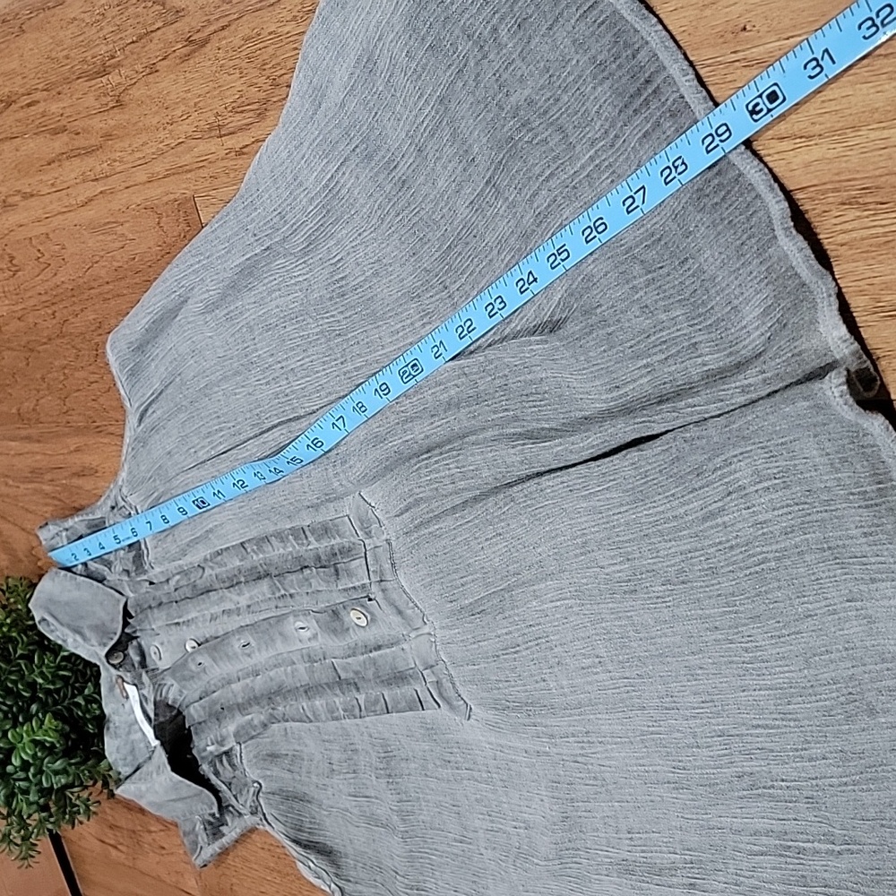 Free People Gray Sleeveless Tunic Top - Picture 10 of 13
